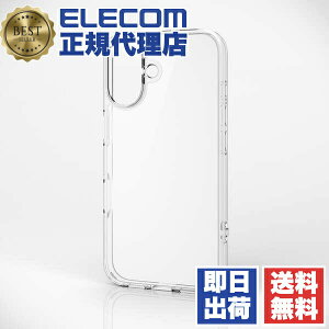 �y���K�㗝�X�z �G���R�� PM-A24AHVCK2CR iPhone 16 �P�[�X �n�C�u���b�h �t�H���e�B�� �Ռ��z�� �J���������Y�ی�݌v �X�g���b�v�z�[���t �d�x5H ���ϖh�~ �N���A ELECOM ���i��