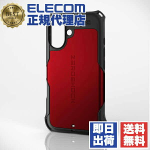 �y���K�㗝�X�z �G���R�� PM-A24AZERORD iPhone 16 �P�[�X �n�C�u���b�h �Ռ��z�� �J���������Y�ی�݌v �X�g���b�v�z�[���t �t�B�����t ZEROSHOCK ���b�h ELECOM ���i��
