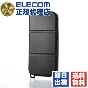 �y���K�㗝�X�z �G���R�� PM-A25SPLFYTBK iPhone 16e �P�[�X ���U�[ �J�o�[ �}�O�l�b�g �c�J���t���b�v �Ռ��z�� �V�����_�[�X�g���b�v�z�[���t �X�^���h�@�\�t �u���b�N