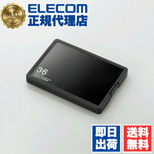 �y���K�㗝�X�z �G���R�� CMC-SDCPP36BK SD/microSD�J�[�h�P�[�X�i�v���X�`�b�N�^�C�v�jSD18��+microSD18�����[ ELECOM �J�[�h�P�[�X �������J�[�h�P�[�X �v���X�`�b�N�^�C�v �C���f�b�N�X�J�[�h �R���p