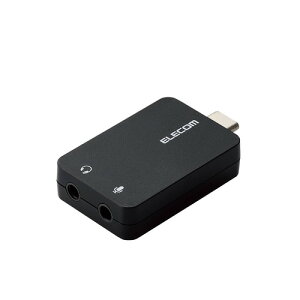 �y10�Z�b�g�z �G���R�� USB-CADC01BK USB Type-C �I�[�f�B�I�ϊ��A�_�v�^ �m�[�gPC �^�u���b�g�Ή� �u���b�N
