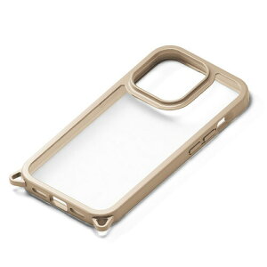 �y3�Z�b�g�z PGA PG-23DPT02BE iPhone15ProMax �N���A�^�t�P�[�X Premium Style �x�[�W�� PG23DPT02BE
