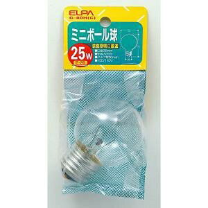 ELPA G-80H(C) �~�j�{�[���� 25W E26 G50 �N���A
