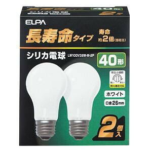 �y2�Z�b�g�z �G���p �������V���J�d��40W×2P(40�`�E�S����440lm�E�z���C�g�E����E26) LW100V38W-W-2P