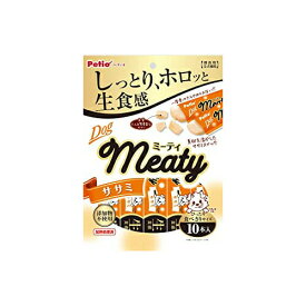 【3個セット】 ペティオ Meaty ミーティ ササミ 10本入 ササミ系 おやつ 3ヶ月から 間食 Petio W13459 犬用スナック 犬用おやつ グレインフリー さつまいも ドッグフード ペット用品 チーズ チキン ヤマヒサ ペースト しっとり 無添加 ドッグ フード 厳選素材