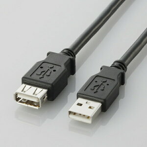�G���R�� U2C-E30BK ELECOM USB�����P�[�u�� USB2.0 A-A���X�^�C�v 3m �u���b�N �z�� �����P�[�u�� �m�[�}�� �P�[�u�� �A�_�v�^ �p�\�R�����Ӌ@�� ���� ���i��