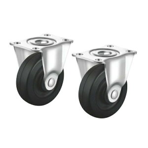 �T�����T�v���C CST-75E-FIX2 �ėp�L���X�^�[ 75mm�a �Œ� �S���� �u���b�N ASNCST-75E-FIX2 �C���e���A �J�[�g �L�����[ ��� �^���p�i