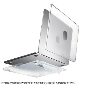 �T�����T�v���C IN-CMACP1401CL MacBook Pro 14�C���` �J�o�[ �n�[�h �P�[�X �N���A �X�^���h�@�\�t M3 M2�p �}�b�N�u�b�N�J�o�[