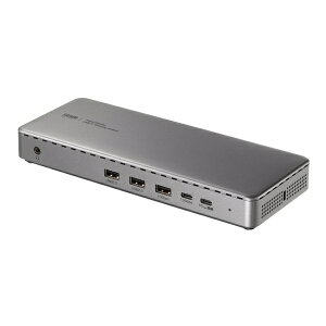 �T�����T�v���C USB-CVDK20 �h�b�L���O�X�e�[�V���� 3��� 4K/60Hz Mac Win�Ή� USB-C�ڑ� �����u���^ 11-in-1 �V���o�[