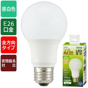 �I�[���d�@ LDA5N-G AG52 LED�d�� (40�`����/590lm/�����F/E26/�S�����z��280°/���`���Ή�) �����p�d�� �S���� ���`���Ή� �I�[�� ���� �����F���� �����F �ȃG�l ��ʓd���` �S�����^�C�v