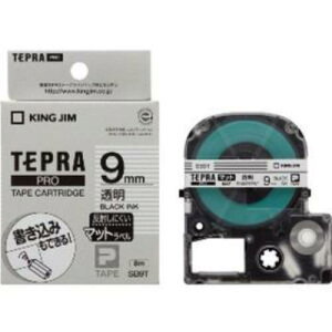�y2�Z�b�g�z �L���O �e�v�� PRO �e�[�v SB9T �}�b�g���x�� �N���A 9mm KING TEPRA �J�[�g���b�W ���x���e�[�v ��p�e�[�v