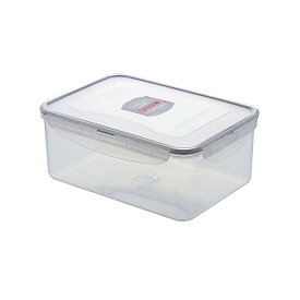 【3個セット】 ベストコ ロック&ロック クラシック 2.3L 保存容器 長方形 グレー HPL825G 容器 深型 食品保存容器 角型 つくりおき 食洗機対応 密閉容器 ロック 常備菜 ふた付き 保存ケース ストッカー ストック 電子レンジ対応 耐熱 人気商品