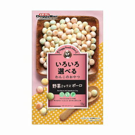 【3個セット】 ドギーマン ドギースナック バリュー 野菜ミックス ボーロ おやつ 犬用 ドッグフード ビスケット クッキー 小粒 間食 ペットフード
