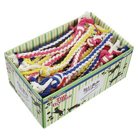 【3個セット】 InuToyBox デンタル ロープ おもちゃ 犬用 コットン製 歯磨きケア スティック ハミガキケア 玩具