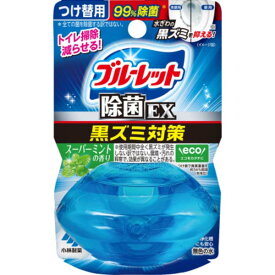 小林製薬 液体ブルーレットおくだけ除菌EXつけ替スーパーミント 液体ブルーレット トイレ用合成洗剤 ブルーレットおくだけ 付け替え トイレ用洗剤 掃除用洗剤 付替用 除菌 スーパーミントの香り ブルーレット 付け替え用 水洗トイレ用 トイレ用 掃除 洗剤 清掃