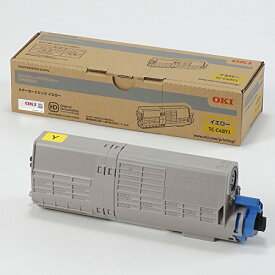 沖データ TC-C4BY1 トナーカートリッジ イエロー トナー交換 プリント カートリッジ 純正 データ 印刷 トナーカットリッジ 沖電気 レーザープリンタ パソコン インク トナー メーカー純正品 純正トナー プリンター 純正品 適合機種 消耗品 高品質