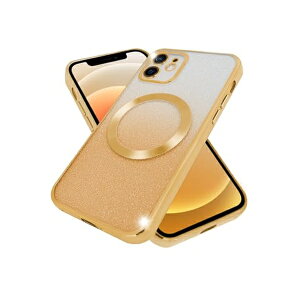 �V�Y�J�E�B�� iPhone12 �P�[�X �J�o�[ MagSafe�Ή� �ϏՌ� �L���L�� �N���A�P�[�X �n�C�u���b�h6 ���� �S�[���h shizukawill