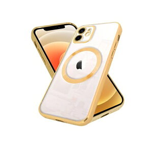 �V�Y�J�E�B�� iPhone12 �P�[�X �J�o�[ MagSafe�Ή� �ϏՌ� �N���A�P�[�X �n�C�u���b�h7 �S�[���h shizukawill