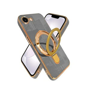 �V�Y�J�E�B�� iPhone17e / iPhone16e �P�[�X �J�o�[ MagSafe�Ή� �X�}�z�����O �ϏՌ� �n�C�u���b�h8 / �O���[ shizukawill