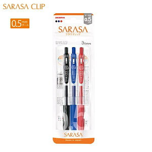 �y10�Z�b�g�z �[�u�� �T���T�N���b�v 0.5mm 3�F�Z�b�g JJ15-3C-N �� / �� / �� �W�F���C���N �����痿 ���� ���o�[�O���b�v�t �o�C���_�[�N���b�v SARASA CLIP