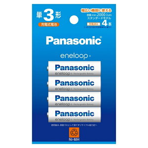 �p�i�\�j�b�N �G�l���[�v �[�d�r �P�O�` BK-3MCD �X�^���_�[�h���f�� 4�{�p�b�N Panasonic eneloop �P3 �j�b�P�����f�d�r �J��Ԃ��[�d ���d�r �����Ɠd