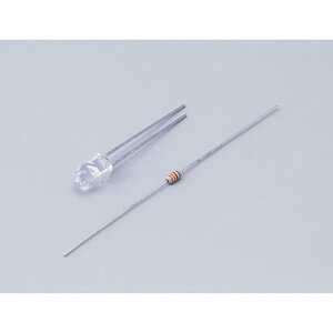 �y5�Z�b�g�z �G���p(ELPA) LED �����_�C�I�[�h ��5mm �u���[ HK-LED5H(BL)