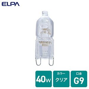 �y5�Z�b�g�z �G���p(ELPA) �s�������n���Q�� �N���A G9 110V40W�I�X���� OSRAM JD110V40WG9P2G9P2 G-JD03H