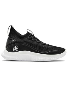 oXPbgV[Y obV A_[A[}[ UnderArmour Curry 8 Team Unisex Blk/Wht