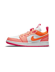 V[Y Xj[J[ iCL Nike Air Jordan 1 Low Utility GS GS Wht/Bright Orange/Coral Pink Xg[g yGSzLbY