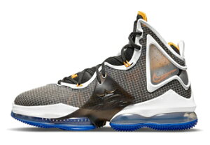 �o�X�P�b�g�V���[�Y �o�b�V�� �i�C�L Nike Lebron 19 EP 'Hardwood Classic' Gry/Yel/Wht