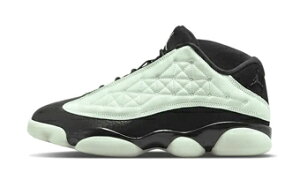 �o�X�P�b�g�V���[�Y �o�b�V�� �X�j�[�J�[ �W���[�_�� Jordan Air Jordan 13 Retro Low Singles Day Barley Green/Black �X�g���[�g