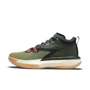 �o�X�P�b�g�V���[�Y �o�b�V�� �W���[�_�� Jordan Jordan Zion 1 PF BAYOU GREEN/BLACK