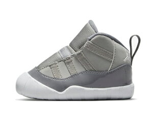 �o�X�P�b�g�V���[�Y �o�b�V�� �X�j�[�J�[ �W���[�_�� Jordan Air Jordan 11 Crib Bootie IF Cool Gry �X�g���[�g �yIF�z