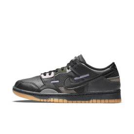 シューズ スニーカー ナイキ Nike Dunk Low Scrap Blk/Gry/Gum ストリート