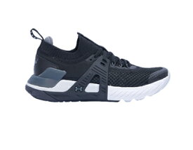 バスケットシューズ バッシュ アンダーアーマー UnderArmour UA Project Rock 4 GS Blk/Wht/Gry 【GS】キッズ