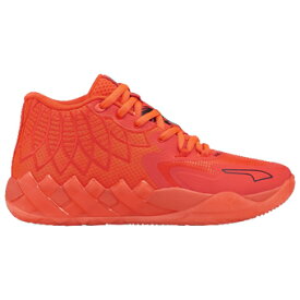 バスケットシューズ バッシュ ラメロボール プーマ Puma MB.01 Orange