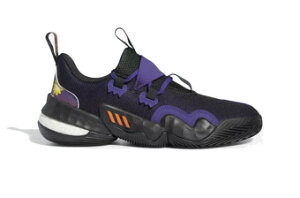 バスケットシューズ バッシュ  トレイ ヤング  アデイダス Adidas TRAE YOUNG 1 Blk/Purp