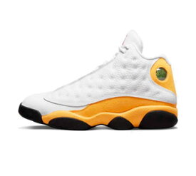 バスケットシューズ バッシュ スニーカー デル　ソル ジョーダン Jordan Air Jordan 13 Retro Del Sol White/Yellow ストリート