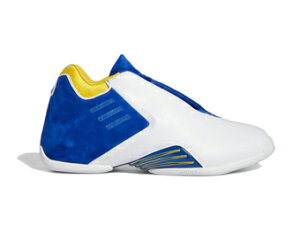 バスケットシューズ バッシュ アデイダス Adidas T-MAC 3 RESTOMOD Wht/Blue/Yellow