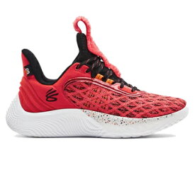 バスケットシューズ バッシュ アンダーアーマー UnderArmour Curry 9 Flow Hot Coral / Black