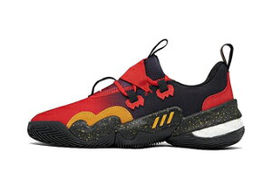 バスケットシューズ バッシュ  トレイ ヤング  アデイダス Adidas TRAE YOUNG 1 Red/Black-Yellow