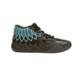 バスケットシューズ バッシュ ラメロボール プーマ Puma MB.01 GS GS Black/Teal 【GS】キッズ