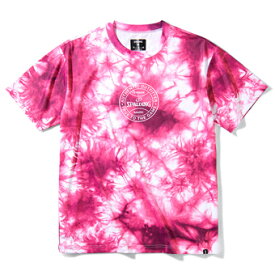 バスケットTシャツ ウェア スポルディング Spalding タイダイオーセンティック Tシャツ Pink Tie-Dye 【MEN'S】