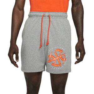 バスケットショーツ バスパン ウェア ジョーダン Jordan Jordan Sport DNA HBR Fleece Shorts Gry/Org ストリート 【MEN'S】