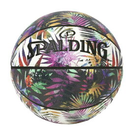 バスケットボール 7号球 スポルディング Spalding ボタニクス 合成皮革 7号 Purple Multi