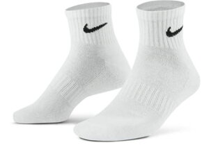 �o�X�P�b�g�\�b�N�X �E�F�A ���[�\�b�N�X �i�C�L Nike Everyday Cushion Low Socks 3PK Wht