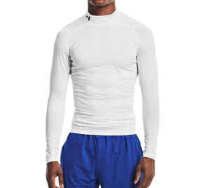 oXPbgT|[^[ Ci[ gbv A_[A[}[ UnderArmour UA HG COMP MOCK LS White jO g[jO Xg[g