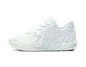 �o�X�P�b�g�V���[�Y �o�b�V�� �������{�[�� �v�[�} Puma MB.01 Team Lo GS GS White/Silver �yGS�z�L�b�Y