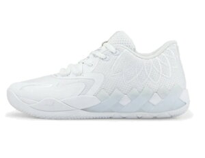oXPbgV[Y obV {[ v[} Puma MB.01 Team Lo White/Silver