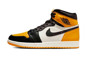 �o�X�P�b�g�V���[�Y �o�b�V�� �X�j�[�J�[ �W���[�_�� Jordan Air Jordan 1 High Retro OG Yellow Toe Taxi/Black-Sail �X�g���[�g